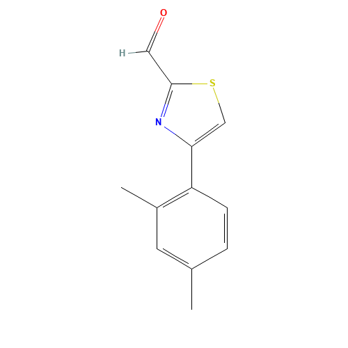 4-(2,4-dimethylphenyl)-1,3-thiazole-2-carbaldehyde (CAS: 383143-90-6) - Related Chemical Product
