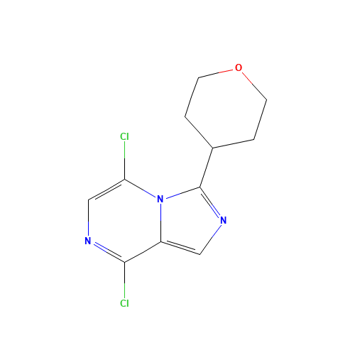 5,8-dichloro-3-(oxan-4-yl)imidazo[1,5-a]pyrazine (CAS: 1419223-09-8) - Related Chemical Product