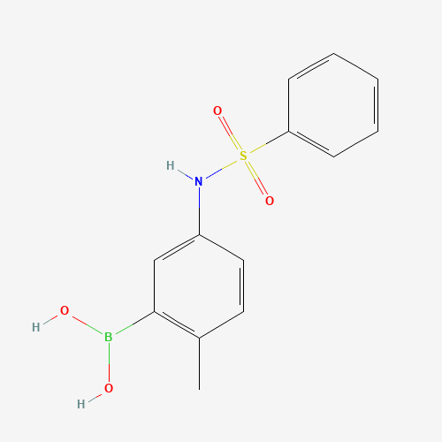 [5-(benzenesulfonamido)-2-methylphenyl]boronic acid (CAS: 1388265-58-4) - Related Chemical Product