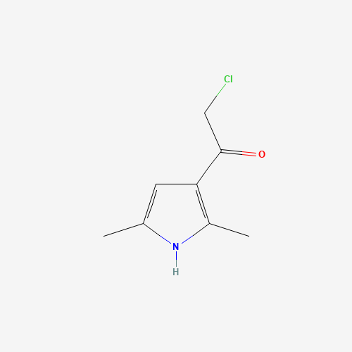 2-chloro-1-(2,5-dimethyl-1H-pyrrol-3-yl)ethanone (CAS: 19597-16-1) - Related Chemical Product