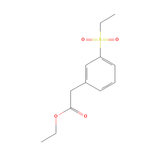 ethyl 2-(3-ethylsulfonylphenyl)acetate (CAS: 1363179-53-6) - Related Chemical Product