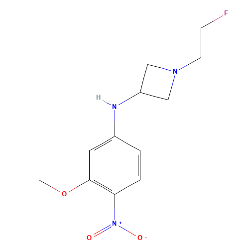 1-(2-fluoroethyl)-N-(3-methoxy-4-nitrophenyl)azetidin-3-amine (CAS: 1375465-23-8) - Related Chemical Product
