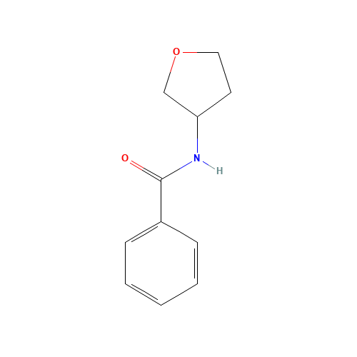 N-(oxolan-3-yl)benzamide (CAS: 872303-09-8) - Chemical Structure and Molecular Formula 