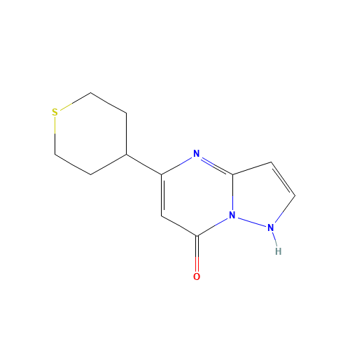 5-(thian-4-yl)-1H-pyrazolo[1,5-a]pyrimidin-7-one (CAS: 1260105-86-9) - Related Chemical Product