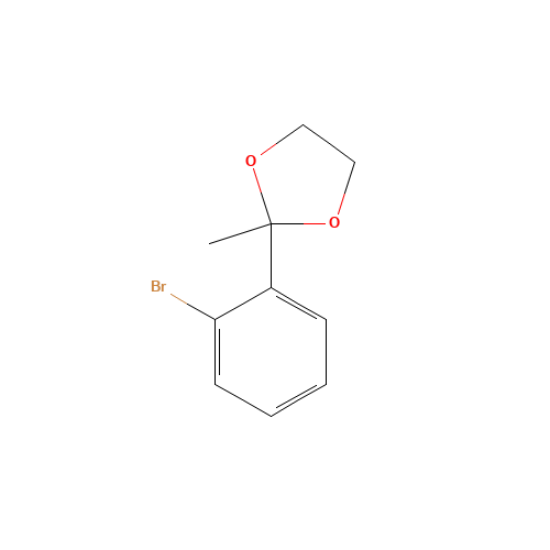 2-(2-bromophenyl)-2-methyl-1,3-dioxolane (CAS: 50777-64-5) - Related Chemical Product