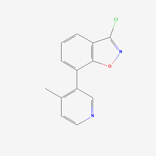 3-chloro-7-(4-methylpyridin-3-yl)-1,2-benzoxazole (CAS: 1428880-38-9) - Related Chemical Product