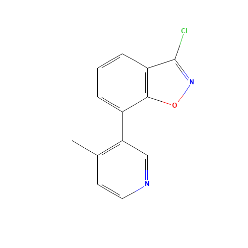 3-chloro-7-(4-methylpyridin-3-yl)-1,2-benzoxazole (CAS: 1428880-38-9) - Related Chemical Product