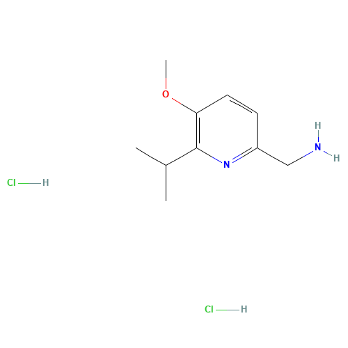 (5-methoxy-6-propan-2-ylpyridin-2-yl)methanamine;dihydrochloride (CAS: 1112851-62-3) - Related Chemical Product