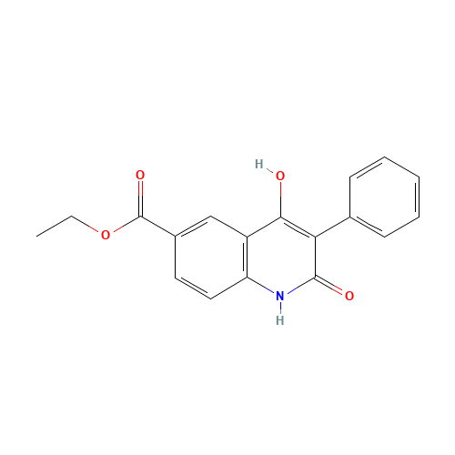 ethyl 4-hydroxy-2-oxo-3-phenyl-1H-quinoline-6-carboxylate (CAS: 885060-90-2) - Related Chemical Product