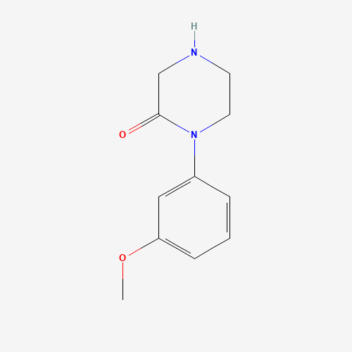 1-(3-methoxyphenyl)piperazin-2-one (CAS: 215649-80-2) - Related Chemical Product