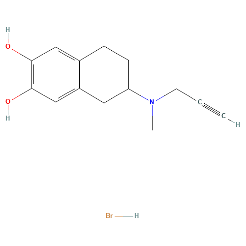6-[methyl(prop-2-ynyl)amino]-5,6,7,8-tetrahydronaphthalene-2,3-diol (CAS: 96333-05-0) - Related Chemical Product