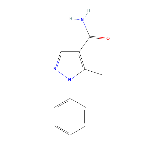5-methyl-1-phenylpyrazole-4-carboxamide (CAS: 292852-03-0) - Related Chemical Product