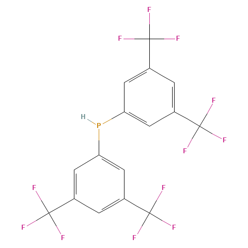 bis[3,5-bis(trifluoromethyl)phenyl]phosphane (CAS: 166172-69-6) - Related Chemical Product
