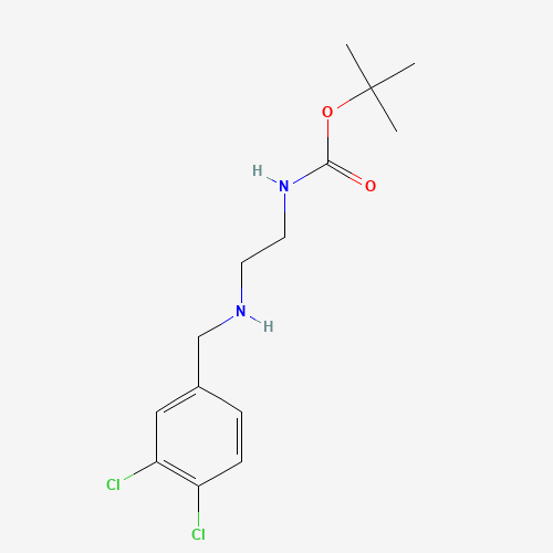 tert-butyl N-[2-[(3,4-dichlorophenyl)methylamino]ethyl]carbamate (CAS: 845723-26-4) - Related Chemical Product