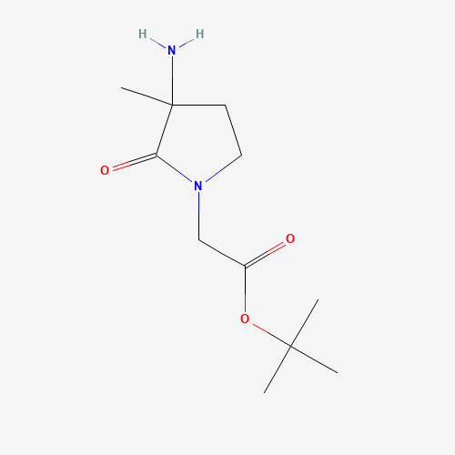 tert-butyl 2-(3-amino-3-methyl-2-oxopyrrolidin-1-yl)acetate (CAS: 105433-88-3) - Related Chemical Product