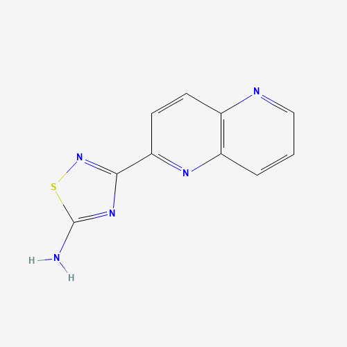 3-(1,5-naphthyridin-2-yl)-1,2,4-thiadiazol-5-amine (CAS: 1179360-35-0) - Related Chemical Product
