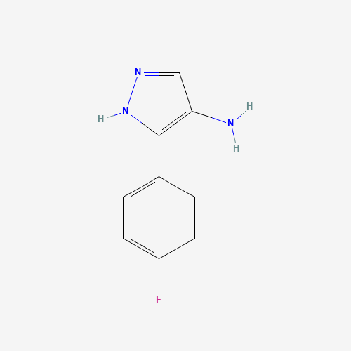 5-(4-fluorophenyl)-1H-pyrazol-4-amine (CAS: 91857-94-2) - Related Chemical Product