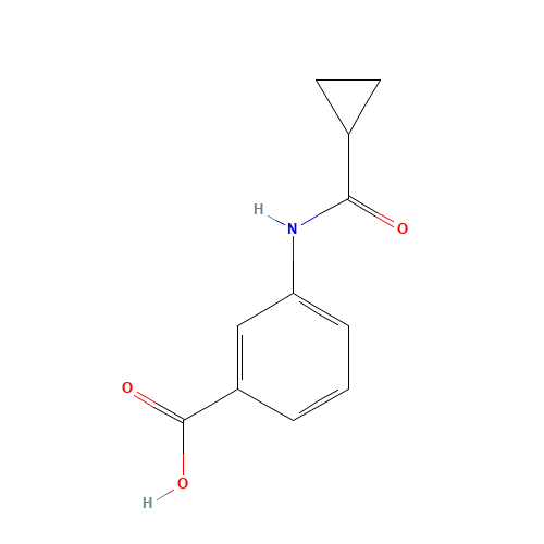 3-(cyclopropanecarbonylamino)benzoic acid (CAS: 54057-68-0) - Related Chemical Product