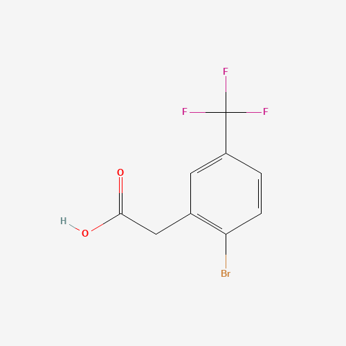 2-[2-bromo-5-(trifluoromethyl)phenyl]acetic acid (CAS: 1214327-53-3) - Related Chemical Product
