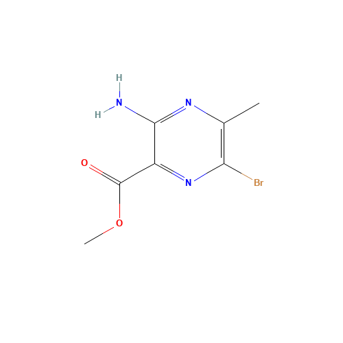 methyl 3-amino-6-bromo-5-methylpyrazine-2-carboxylate (CAS: 1131-22-2) - Related Chemical Product