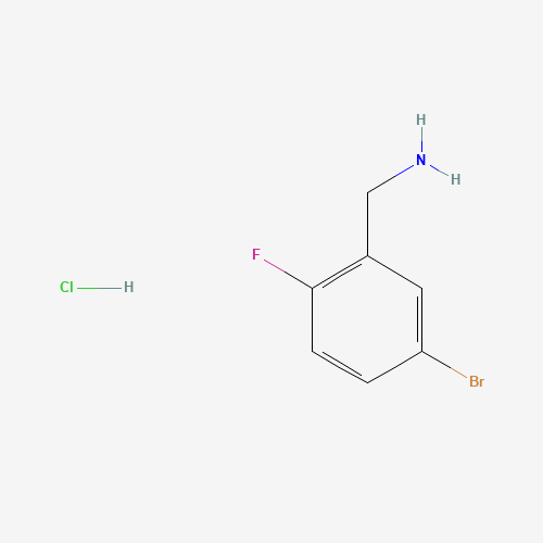 (5-bromo-2-fluorophenyl)methanamine;hydrochloride (CAS: 202865-69-8) - Related Chemical Product