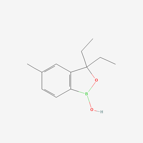 3,3-diethyl-1-hydroxy-5-methyl-2,1-benzoxaborole (CAS: 1437780-00-1) - Related Chemical Product