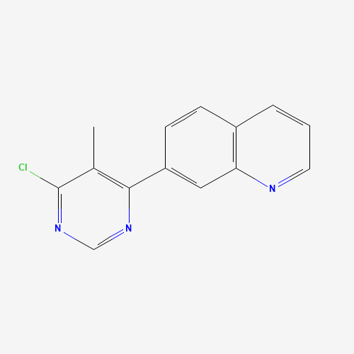 7-(6-chloro-5-methylpyrimidin-4-yl)quinoline (CAS: 852062-18-1) - Related Chemical Product