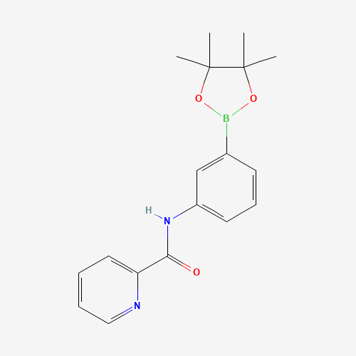 N-[3-(4,4,5,5-tetramethyl-1,3,2-dioxaborolan-2-yl)phenyl]pyridine-2-carboxamide (CAS: 1610521-45-3) - Related Chemical Product