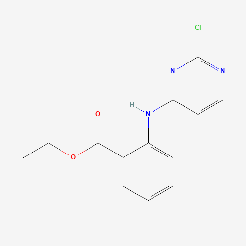 ethyl 2-[(2-chloro-5-methylpyrimidin-4-yl)amino]benzoate (CAS: 325702-65-6) - Related Chemical Product