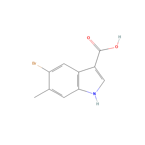 5-bromo-6-methyl-1H-indole-3-carboxylic acid (CAS: 1360928-54-6) - Related Chemical Product