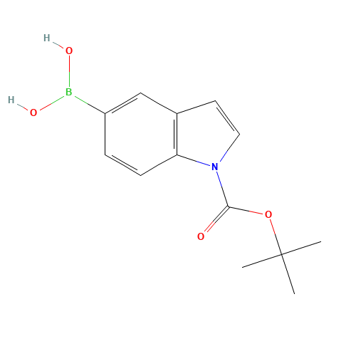 [1-[(2-methylpropan-2-yl)oxycarbonyl]indol-5-yl]boronic acid (CAS: 317830-84-5) - Related Chemical Product