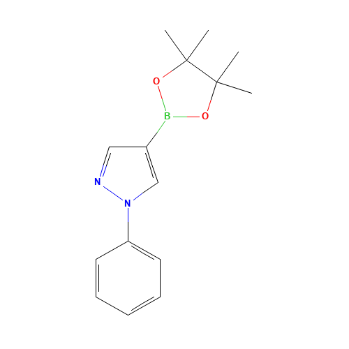 1-phenyl-4-(4,4,5,5-tetramethyl-1,3,2-dioxaborolan-2-yl)pyrazole (CAS: 1002334-12-4) - Related Chemical Product