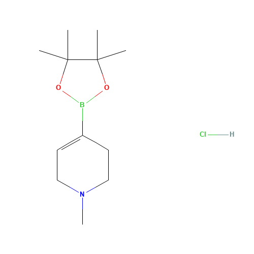 1-methyl-4-(4,4,5,5-tetramethyl-1,3,2-dioxaborolan-2-yl)-3,6-dihydro-2H-pyridine;hydrochloride (CAS: 1462950-92-0) - Related Chemical Product