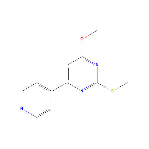 4-methoxy-2-methylsulfanyl-6-pyridin-4-ylpyrimidine (CAS: 863328-29-4) - Related Chemical Product