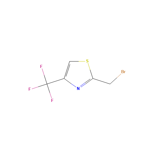 2-(bromomethyl)-4-(trifluoromethyl)-1,3-thiazole (CAS: 852854-41-2) - Related Chemical Product