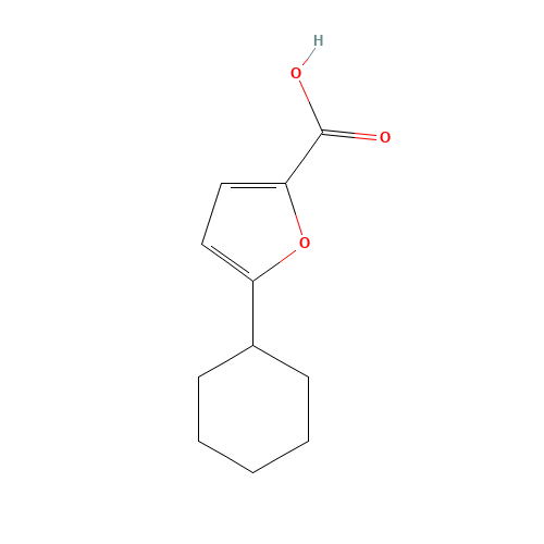 5-cyclohexylfuran-2-carboxylic acid (CAS: 14174-52-8) - Related Chemical Product