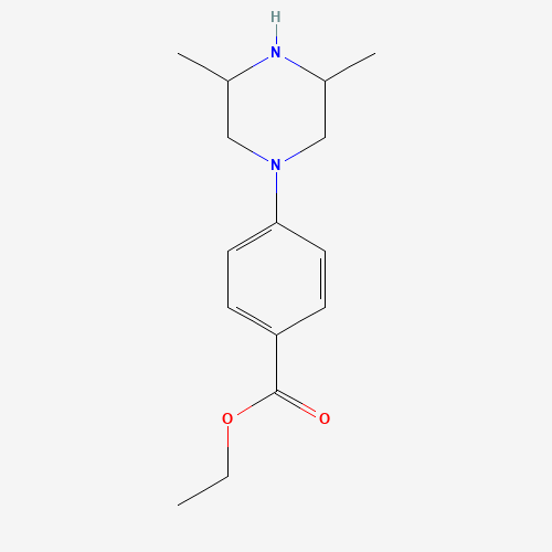 ethyl 4-(3,5-dimethylpiperazin-1-yl)benzoate (CAS: 1035271-01-2) - Related Chemical Product