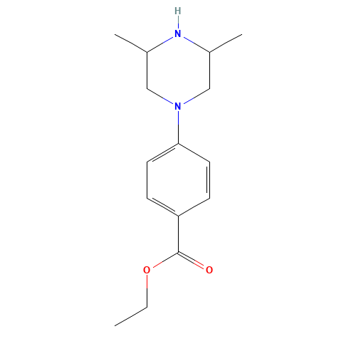 ethyl 4-(3,5-dimethylpiperazin-1-yl)benzoate (CAS: 1035271-01-2) - Related Chemical Product