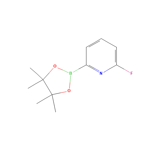 2-fluoro-6-(4,4,5,5-tetramethyl-1,3,2-dioxaborolan-2-yl)pyridine (CAS: 842136-58-7) - Related Chemical Product
