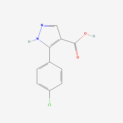 5-(4-chlorophenyl)-1H-pyrazole-4-carboxylic acid (CAS: 135641-91-7) - Related Chemical Product