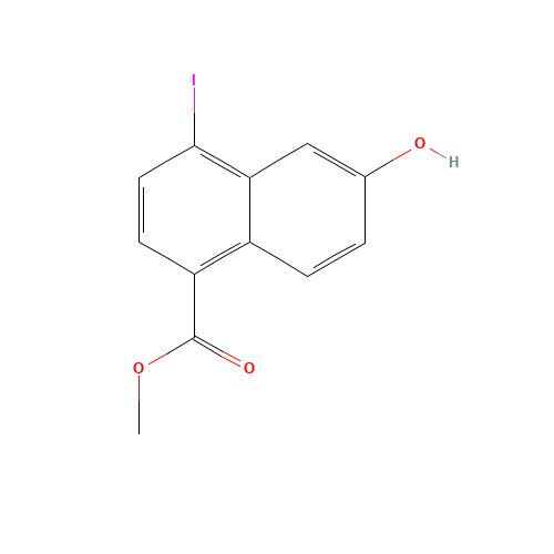 methyl 6-hydroxy-4-iodonaphthalene-1-carboxylate (CAS: 861880-80-0) - Related Chemical Product