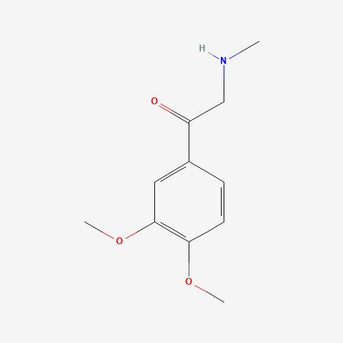 1-(3,4-dimethoxyphenyl)-2-(methylamino)ethanone (CAS: 29705-77-9) - Related Chemical Product