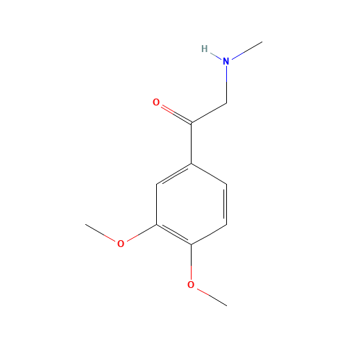 1-(3,4-dimethoxyphenyl)-2-(methylamino)ethanone (CAS: 29705-77-9) - Related Chemical Product