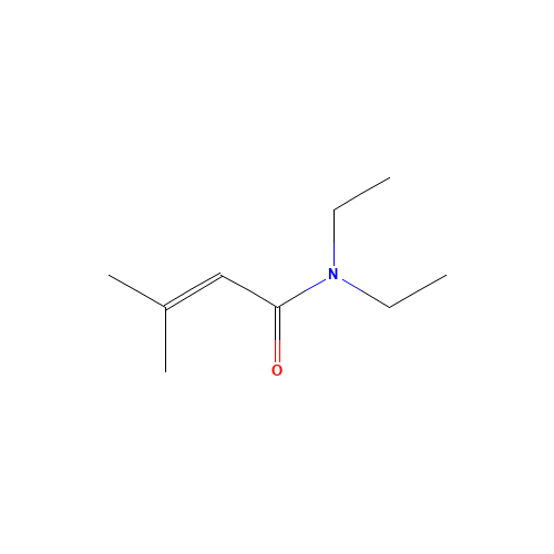 N,N-diethyl-3-methylbut-2-enamide (CAS: 5411-63-2) - Related Chemical Product