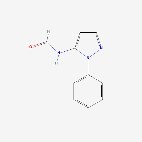 N-(2-phenylpyrazol-3-yl)formamide (CAS: 1462952-05-1) - Related Chemical Product