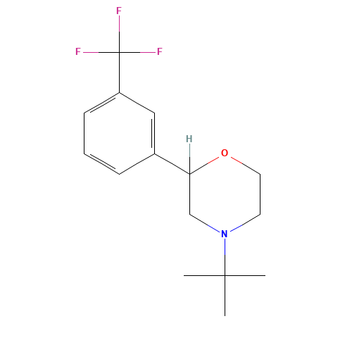 4-tert-butyl-2-[3-(trifluoromethyl)phenyl]morpholine (CAS: 119492-01-2) - Related Chemical Product
