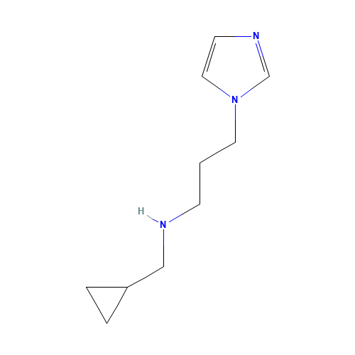 N-(cyclopropylmethyl)-3-imidazol-1-ylpropan-1-amine (CAS: 290328-47-1) - Related Chemical Product
