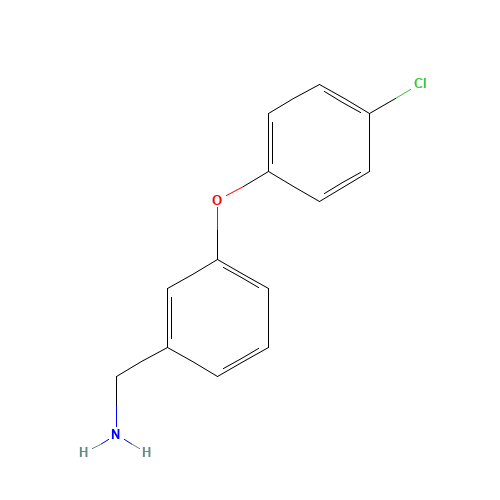[3-(4-chlorophenoxy)phenyl]methanamine (CAS: 154108-30-2) - Related Chemical Product