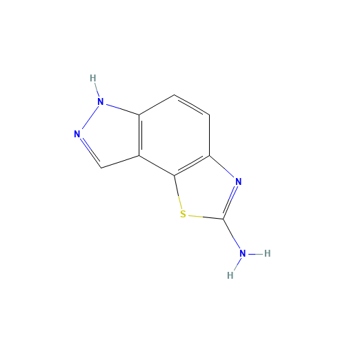 6H-pyrazolo[3,4-g][1,3]benzothiazol-2-amine (CAS: 21444-01-9) - Related Chemical Product