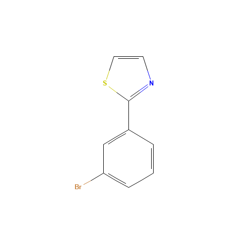 2-(3-bromophenyl)-1,3-thiazole (CAS: 30216-47-8) - Related Chemical Product